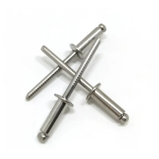 A2/A2 Stainless Steel 304 Rivets Stainless Steel Break Mandrel Blind Rivets Open Type Blind Rivets